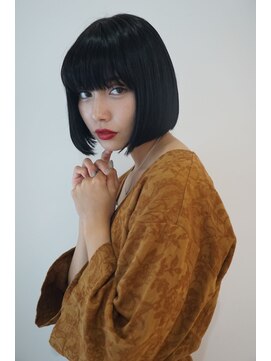 e.m.a プレミアムビューティーサロン 栄駅店(e.m.a PREMIUM BEAUTY SALON) neo  elegant／ワンレンショート