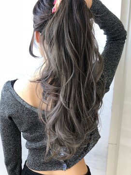 アライブ ハラジュク(ALIVE harajuku) 【ALIVE原宿】大石限定カラー★バレイヤージュシースルーカラー