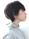 横顔美人☆大人のショートレイヤー