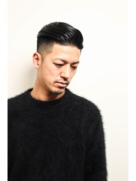 レンゲン(LENGEN) 七三オールバックかき上げヘアコンマヘア67