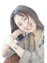 ホワイトプラス(white+)&nbsp;切りっぱなしウルフボブ