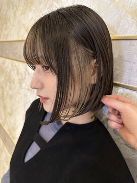 ロンド ストラーダ 心斎橋(Lond strada) モードヘアロング×美髪【髪質改善/縮毛矯正】