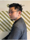 大人の刈り上げスタイル【BARBER-BAR】