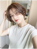 大人可愛い20代30代40代50代小顔ショートボブナチュラルショート