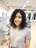 アンジュベイナハ (Ange Bay NAHA)&nbsp;ボブ×ツイストスパイラルパーマ