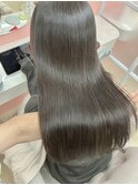 うるちゅる髪に髪質改善される髪質改善×似合わせカラー/元住吉
