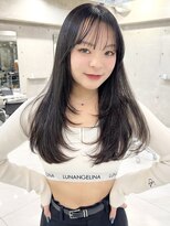 サイン 渋谷(SIGN) レイヤーカットグレージュブリーチ無し