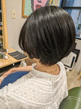 ヘアサロン ナノ(hair salon nano) すっきりショートボブ