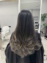 ヴァイス 新宿店(VAICE) エアタッチバレイヤージュ×レイヤーカット