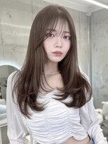 エヌアイ オモテサンドウ(ni omotesando) ワンカールで決まる！韓国レイヤーカット♪ シースルーバング