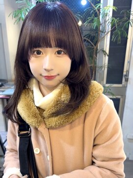 インク ヘアーデザイン(inc. hair design) ぱっつん前髪