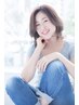 【低刺激な白髪染め＋ヘアケア♪】リタッチ(白髪の根元染め)+トリートメント