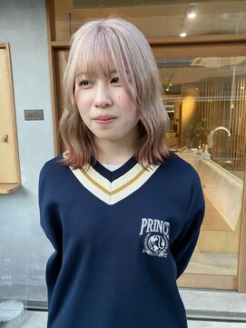 ミー(mii) 【mii】ハイトーン/裾カラー