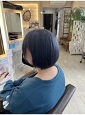 ブリーチ2回～ブルーシルバー☆個性派カラー【八戸　類家】