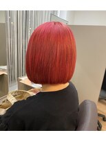 ジエクト ヴィシア(The Ect VIXIA)&nbsp;チェリーレッド/ワインレッド/刈上げボブ