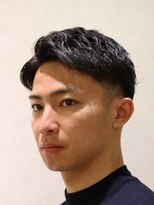 ヨシザワインク プレミアム 横浜 桜木町店(YOSHIZAWA Inc. PREMIUM)&nbsp;王道ツーブロックショート七三アップバング