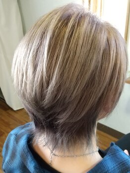 ウィッシュヘアー(Wishhair)の写真/最旬トレンドカラーもお任せください♪一人一人の髪質に合わせたカラーでダメージレス&ツヤ感・色持ちも◎