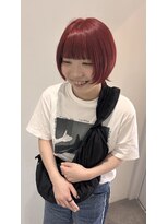 ヨーロ(yolo)&nbsp;ブリーチありカシスレッド