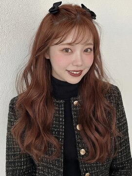 シンク オモテサンドウ(sync omotesando) チェリーレッド/レッドブラウン/暖色艶カラー