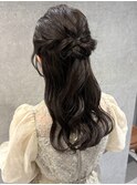 花田/結婚式ヘアセット成人式同窓会卒業式お呼ばれ下北沢