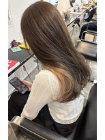 ラック 表参道(LUCK) イヤリングカラー/ケアブリーチ/ブリーチ/表参道/原宿