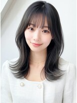 ソア 渋谷(soar)&nbsp;レイヤーカット/春夏カラー/グレージュ/髪質改善