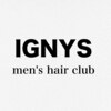 IGNYS men's hair club【6月3日NEW OPEN（予定）】のお店ロゴ