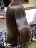 アイスタイルプレミアム フジ三篠店(I STYLE premium) 高濃度水素ケアカラー+オーダーメイド髪質改善トリートメント