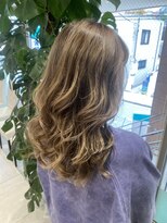 アッシュ 菊名店(Ash) ☆白髪ぼかしハイライト×グレージュ☆