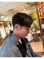 バグスドゥア(Bagus dua) リバースセンターパートメンズセンターパート3.12