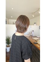 バングララ(BANG RARA)&nbsp;【大人可愛い】ひし形フォルムのナチュラル外ハネボブ