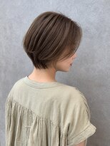 エニル 越谷店(enil)&nbsp;＊ショートボブ×アッシュベージュ[レイヤー/似合わせ/まとまり]