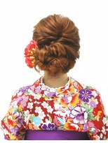 ゲッカビジン(GEKKABIJIN)&nbsp;卒業式袴のアップスタイル《ヘアセット&着付 GEKKABIJIN》