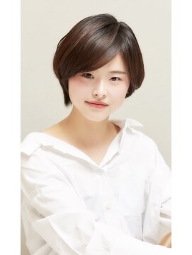 ミチオ ノザワ ヘアサロン ギンザ(Michio Nozawa HAIR SALON Ginza) 似合わせカットショートボブ×ひし形シルエット【瀧上丈司】