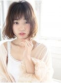 くせ毛を生かして☆ニュアンスボブパーマ