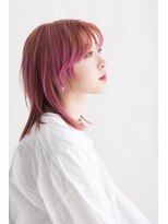 ハナブサ 藤江店(HANABUSA)&nbsp;【HANABUSA 國見由貴子】チェリーレッド×マッシュレイヤー