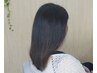 【本気の質改善】ヘアーホスピ復元+ステップボーンカット+HUEカラー ¥19,800