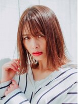 アミ 池袋(amie)&nbsp;切りっぱなし外はねボブ