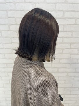 ビス ヘア アンド ビューティー 西新井店(Vis Hair＆Beauty) インナーカラー/イヤリングカラー/ブリーチ/ホワイトベージュ