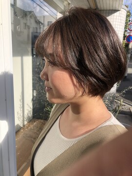 ヴィノバ(benova) 大人可愛い 20代30代40代小顔丸みショート【塚口/武庫之荘/】