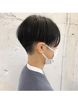 レンク(LENC)&nbsp;Coast.かりあげ×ハンサムショート×センターパート