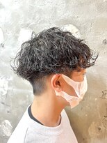 アカ(ACA)&nbsp;メンズマッシュパーマメンズパーマニュアンスパーマ札幌大通