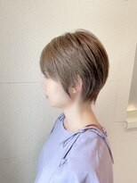 ヴィラ 川西店(Villa)&nbsp;20代30代40代大人可愛い小顔アッシュグレージュハンサムショート