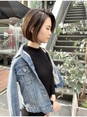 NUDE 10代20代30代40代ぶつ切りボブ結べるボブ ワンレングスボブ