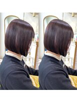 ロンドアベニール 北千住(Lond avenir)&nbsp;地毛風ストレート　チェリーブラウン