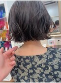 マチルダボブ/ピンクベージュ/インナーグレージュ[自由が丘駅]