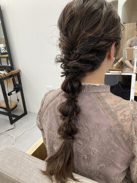 ラシル バイ レストプラス(racil by rest plus) あみ下ろしで周りとの差をつけて◎可愛くオシャレさんに！