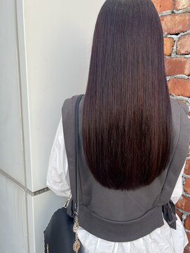 ビハツヤ(BIHATSU-YA) ほんのりパープルブラウン