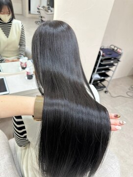 オズ 郡山桑野店(OZ) イメチェンハッシュカットフルバング似合わせレッドブラウン