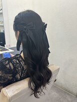 トッカ ヘアアンドトリートメント 難波店 ねじりハーフツイン